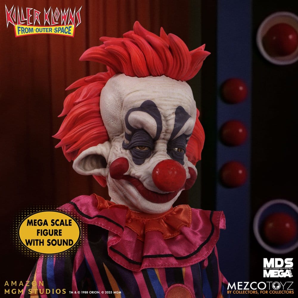 Les Clowns tueurs venus d'ailleurs poupée MDS Mega Scale Rudy 38 cm