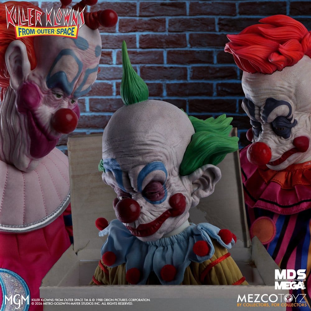 Les Clowns tueurs venus d'ailleurs poupée MDS Mega Scale Shorty 38 cm