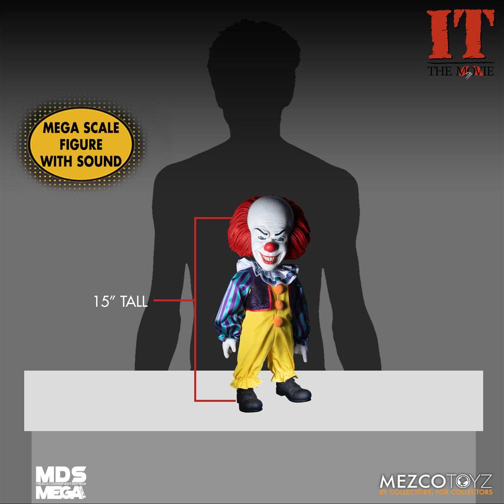 « Il » est revenu 1990 figurine MDS Deluxe Pennywise 38 cm