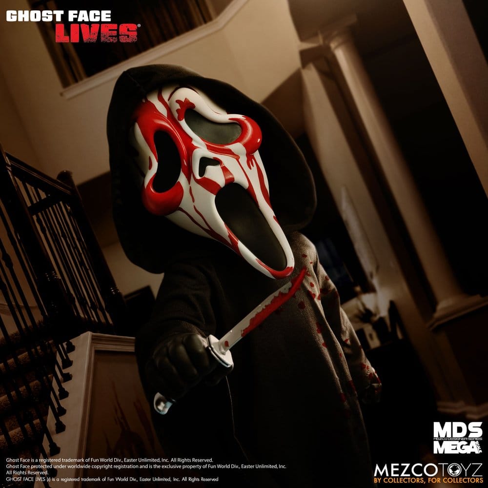 Scream poupée MDS Roto Bloody Ghost Face 38 cm