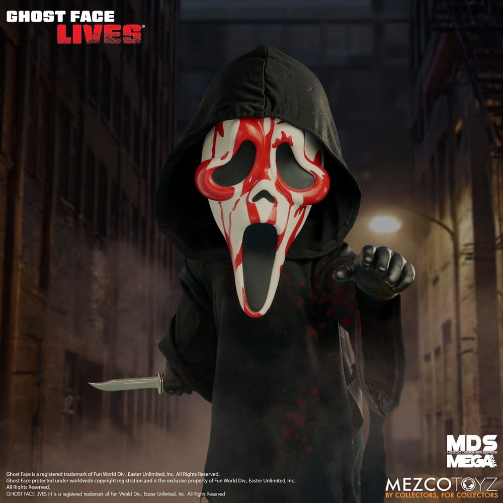Scream poupée MDS Roto Bloody Ghost Face 38 cm