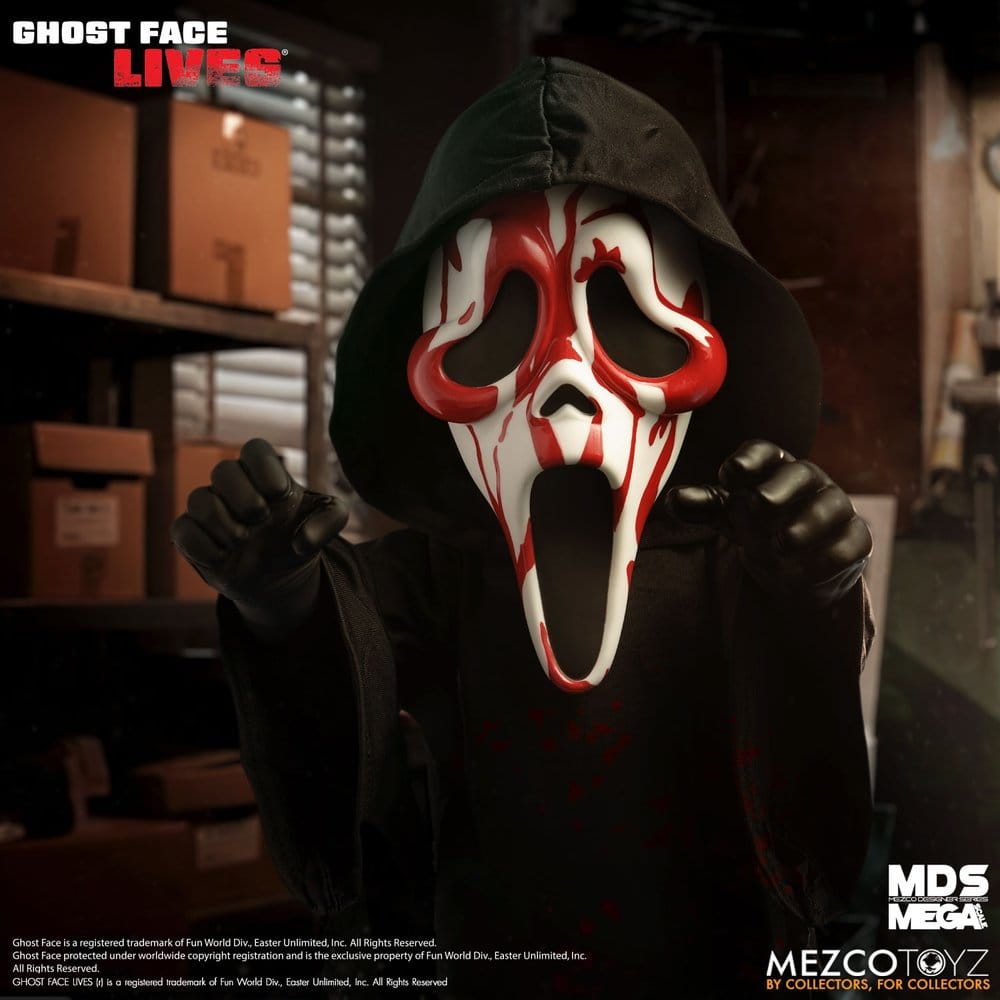 Scream poupée MDS Roto Bloody Ghost Face 38 cm