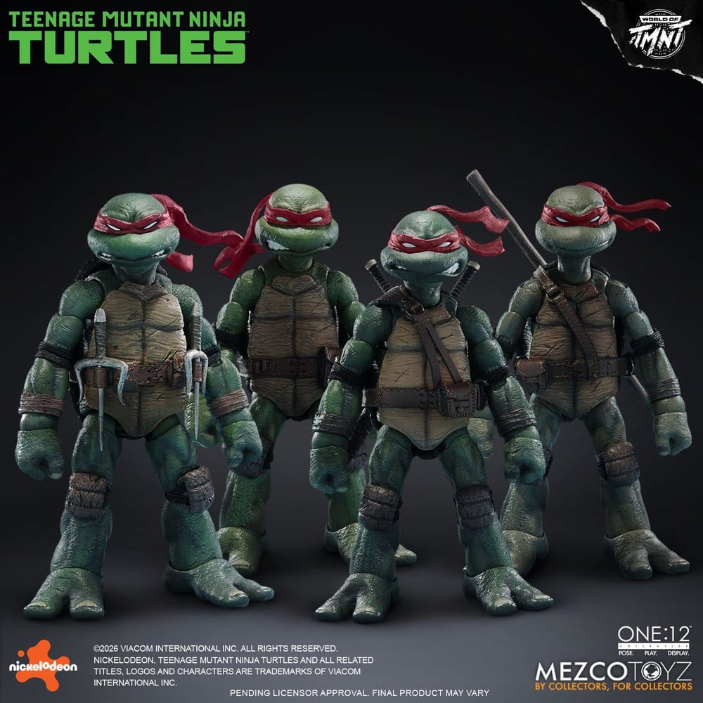 Tortues Ninja One:12 Collective figurines 1/12 Boxed Set 17 cm