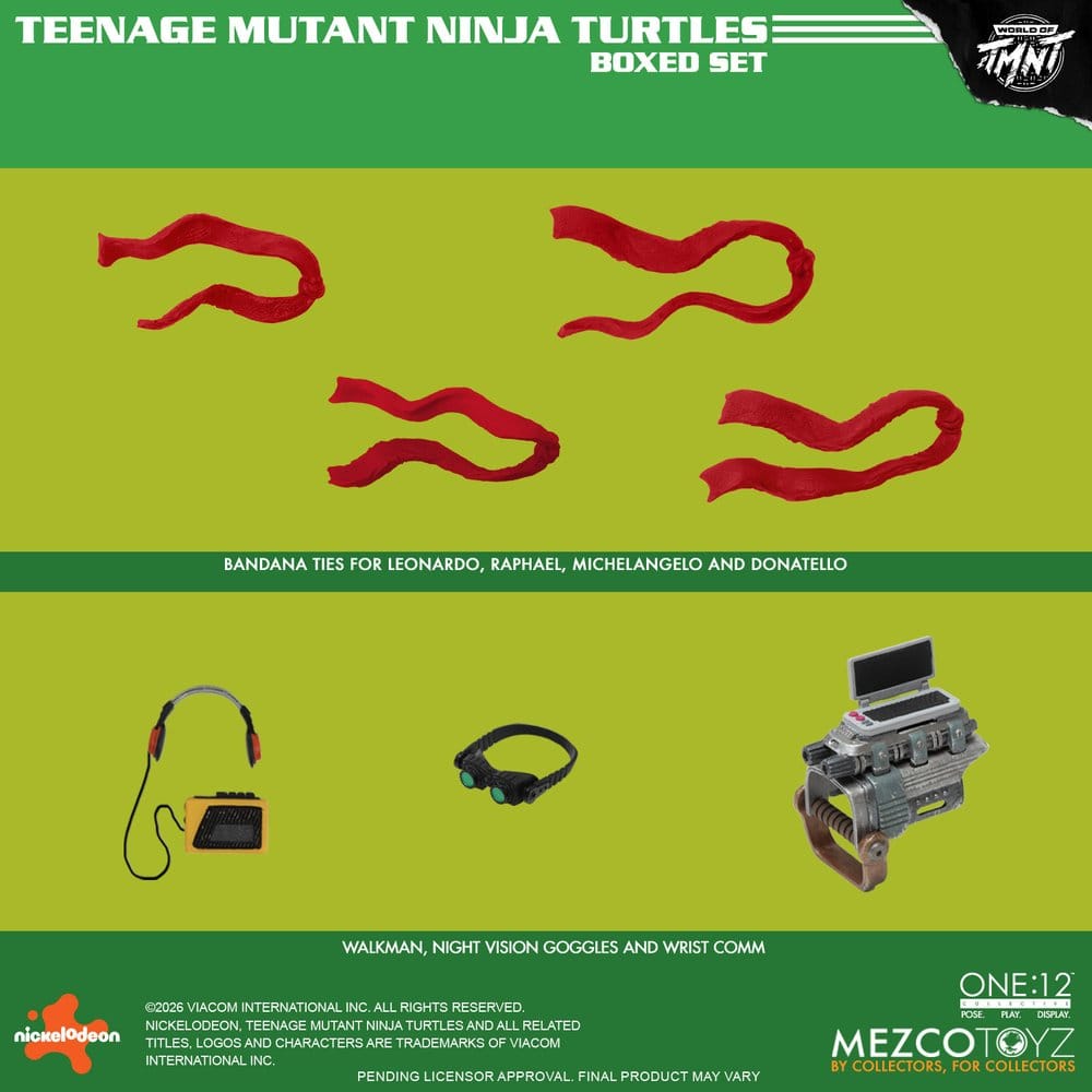 Tortues Ninja One:12 Collective figurines 1/12 Boxed Set 17 cm