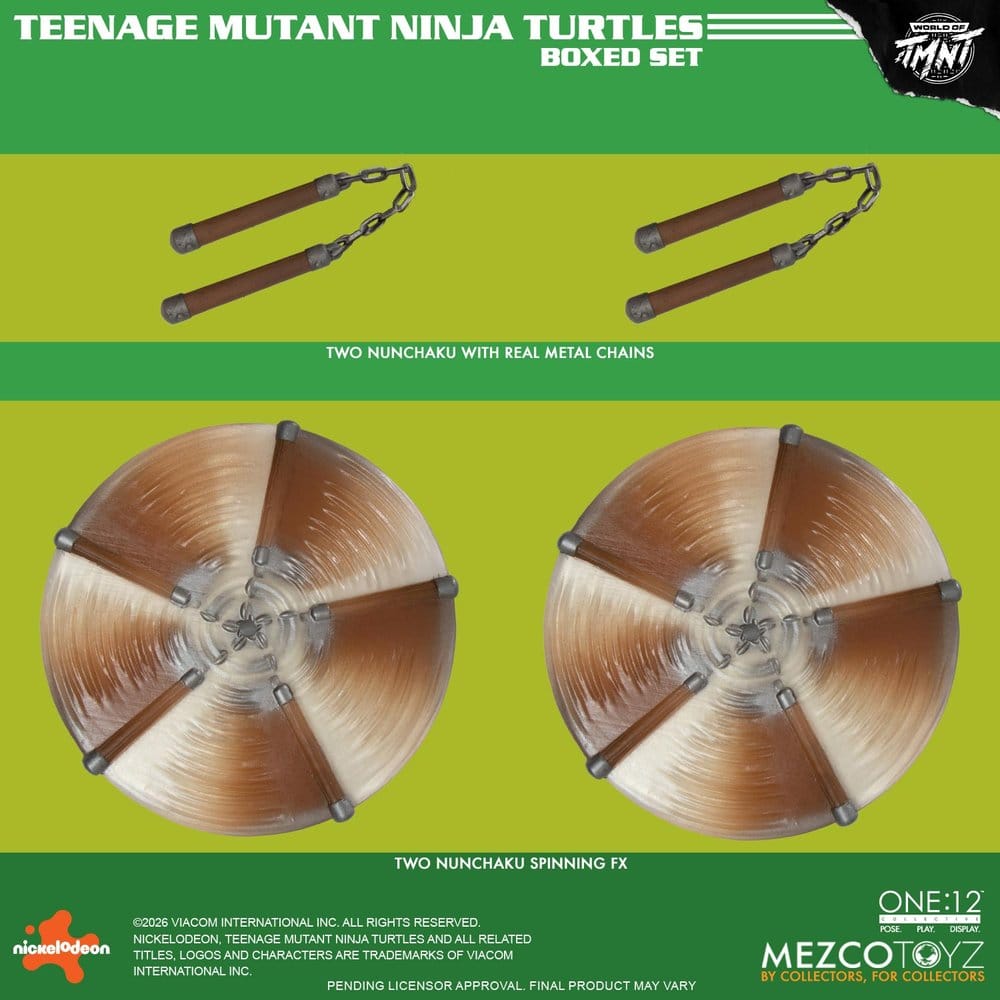 Tortues Ninja One:12 Collective figurines 1/12 Boxed Set 17 cm