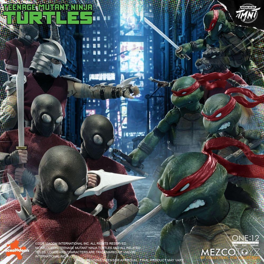 Tortues Ninja One:12 Collective figurines 1/12 Boxed Set 17 cm