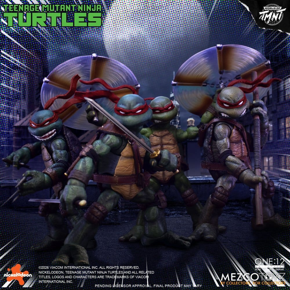 Tortues Ninja One:12 Collective figurines 1/12 Boxed Set 17 cm