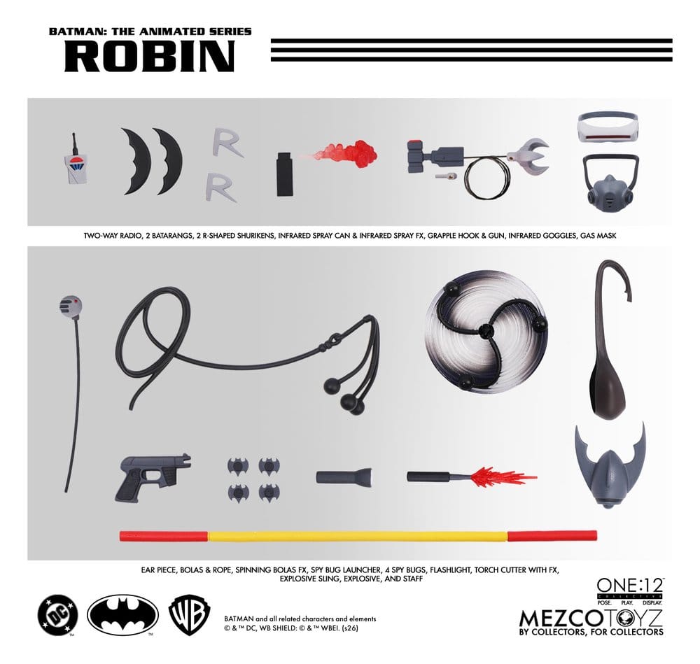 Batman, la série animée One:12 Collective figurine 1/12 Robin 17 cm