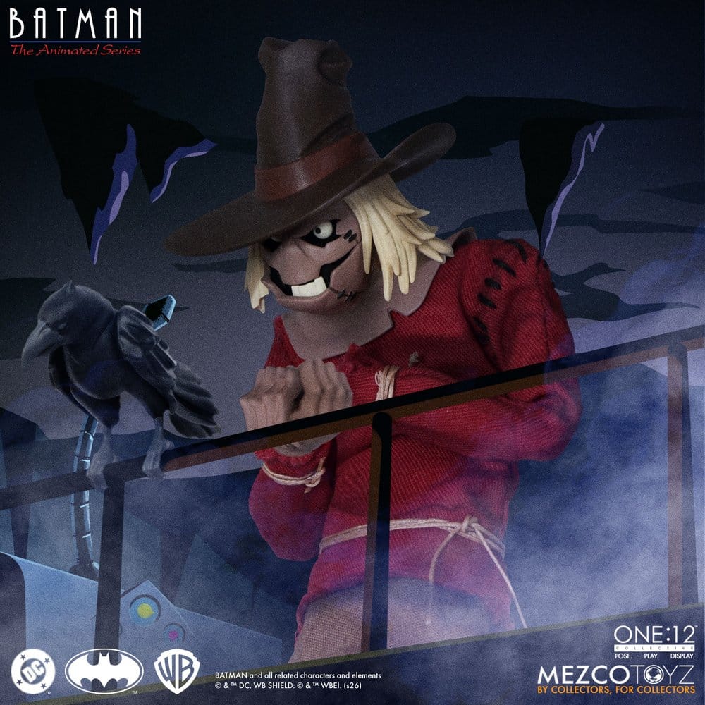 Batman, la série animée One:12 Collective figurine Scarecrow 17 cm