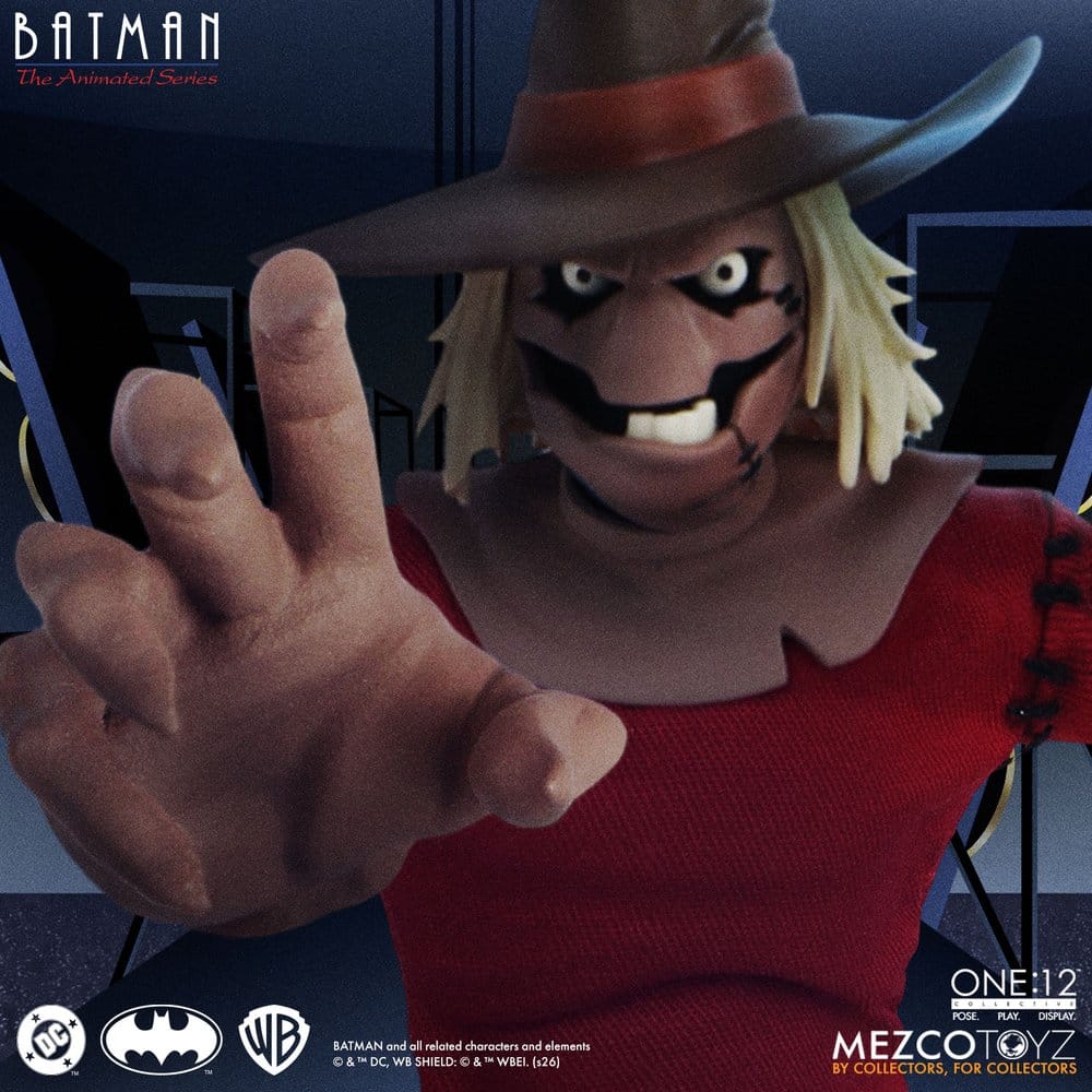Batman, la série animée One:12 Collective figurine Scarecrow 17 cm