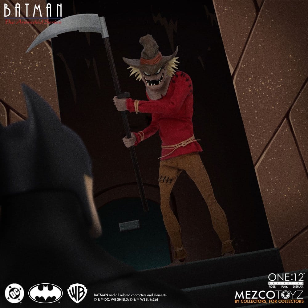 Batman, la série animée One:12 Collective figurine Scarecrow 17 cm
