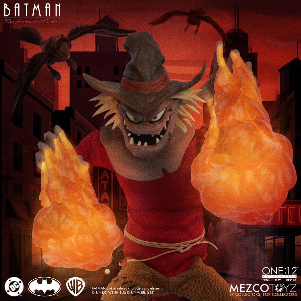 Batman, la série animée One:12 Collective figurine Scarecrow 17 cm