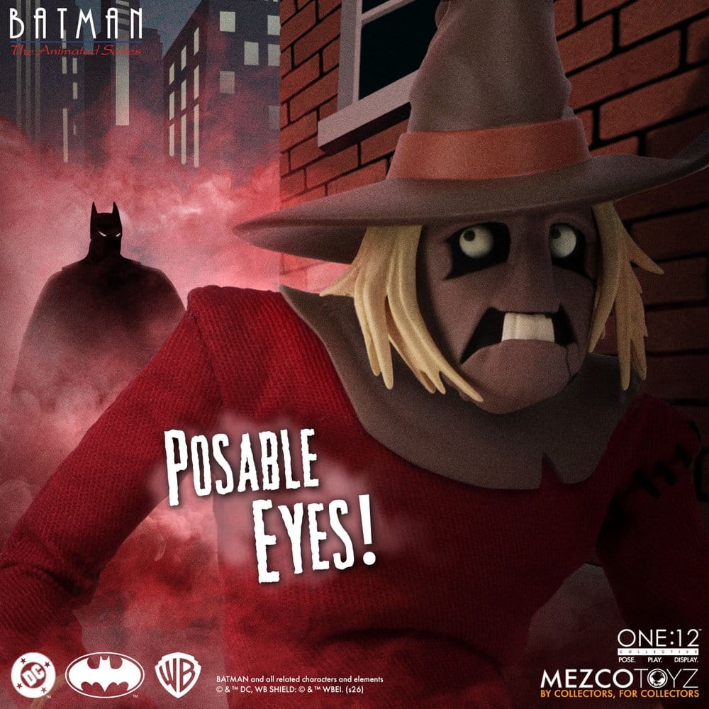 Batman, la série animée One:12 Collective figurine Scarecrow 17 cm