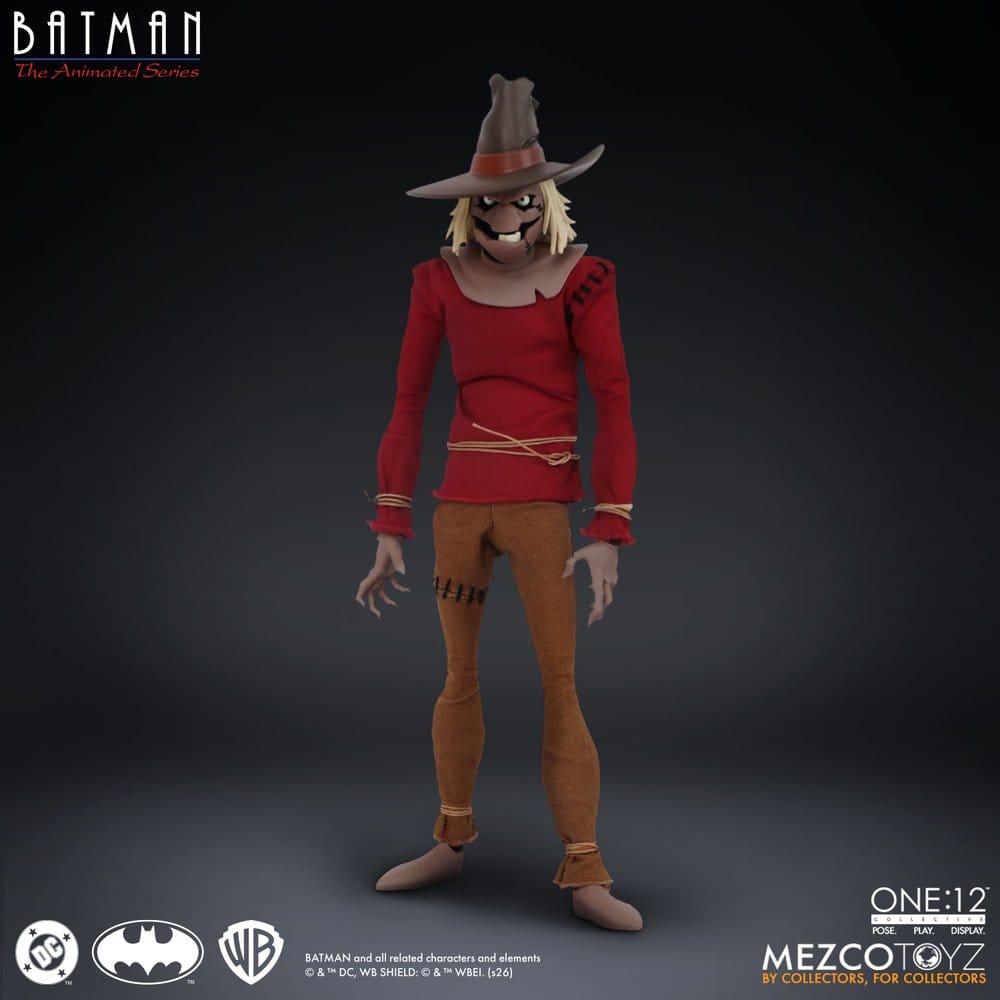 Batman, la série animée One:12 Collective figurine Scarecrow 17 cm