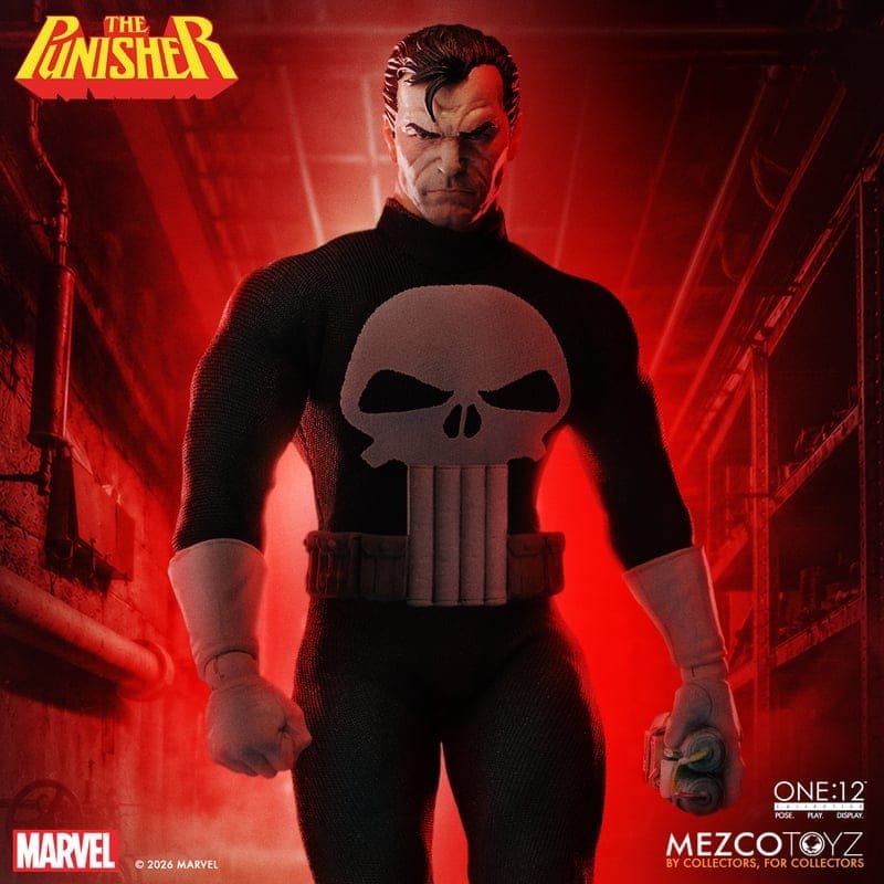 Marvel Comics One:12 Collective figurine 1/12 Punisher 17 cm