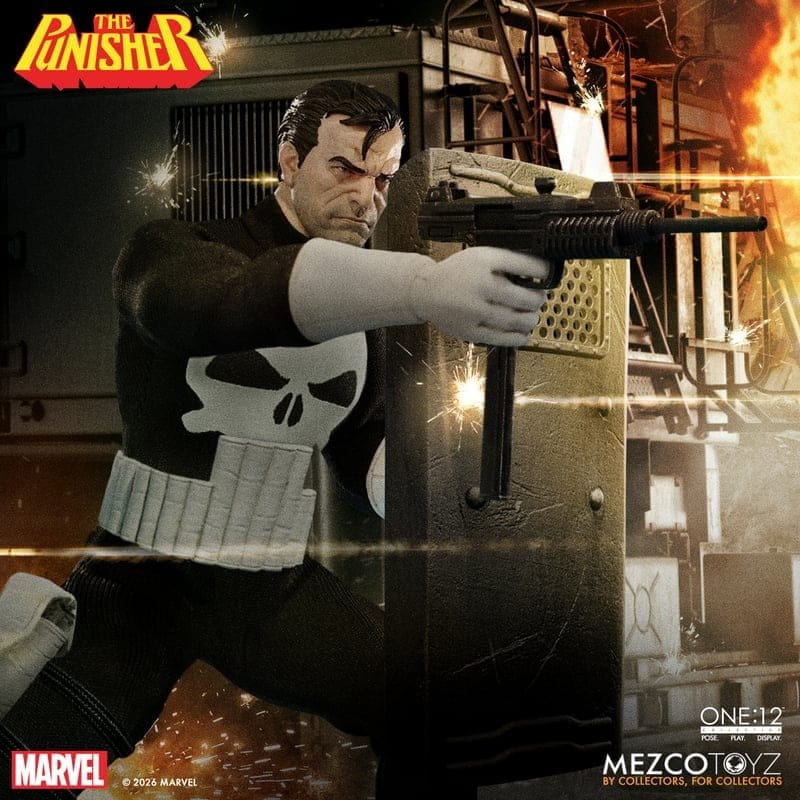 Marvel Comics One:12 Collective figurine 1/12 Punisher 17 cm