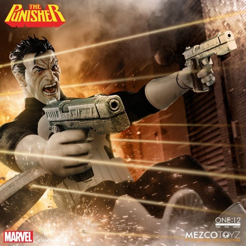 Marvel Comics One:12 Collective figurine 1/12 Punisher 17 cm