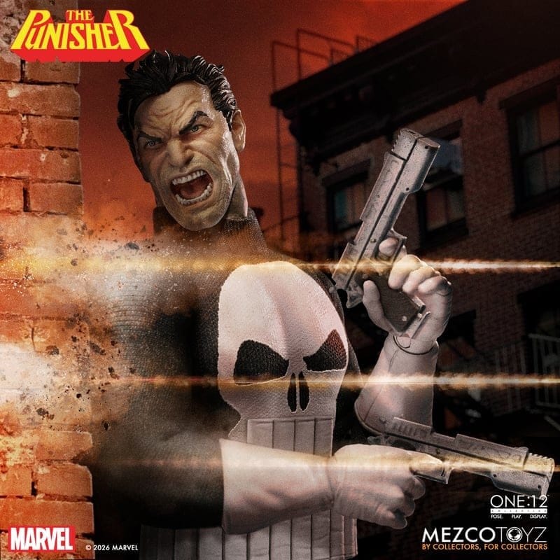 Marvel Comics One:12 Collective figurine 1/12 Punisher 17 cm