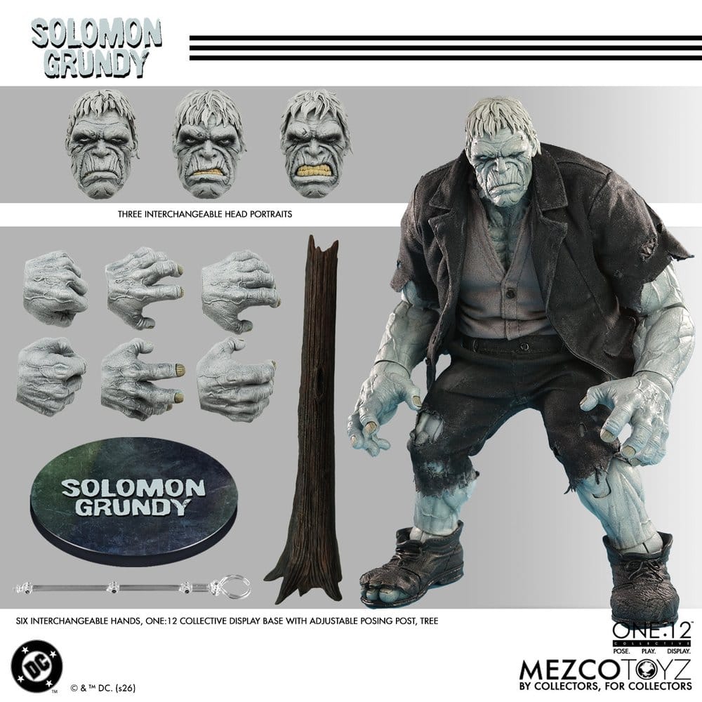DC Comics One:12 Collective figurine 1/12 Solomon Grundy