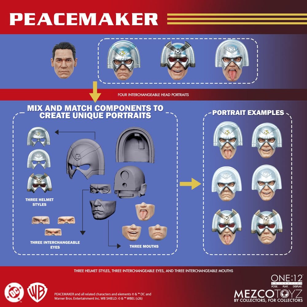 DC Comics One:12 Collective figurine 1/12 Peacemaker 17 cm