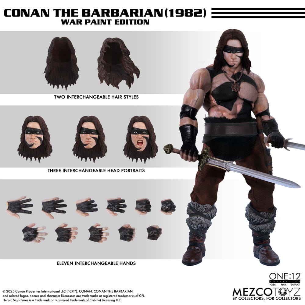 Conan le Barbare figurine 1/12 Conan (1982) 16 cm