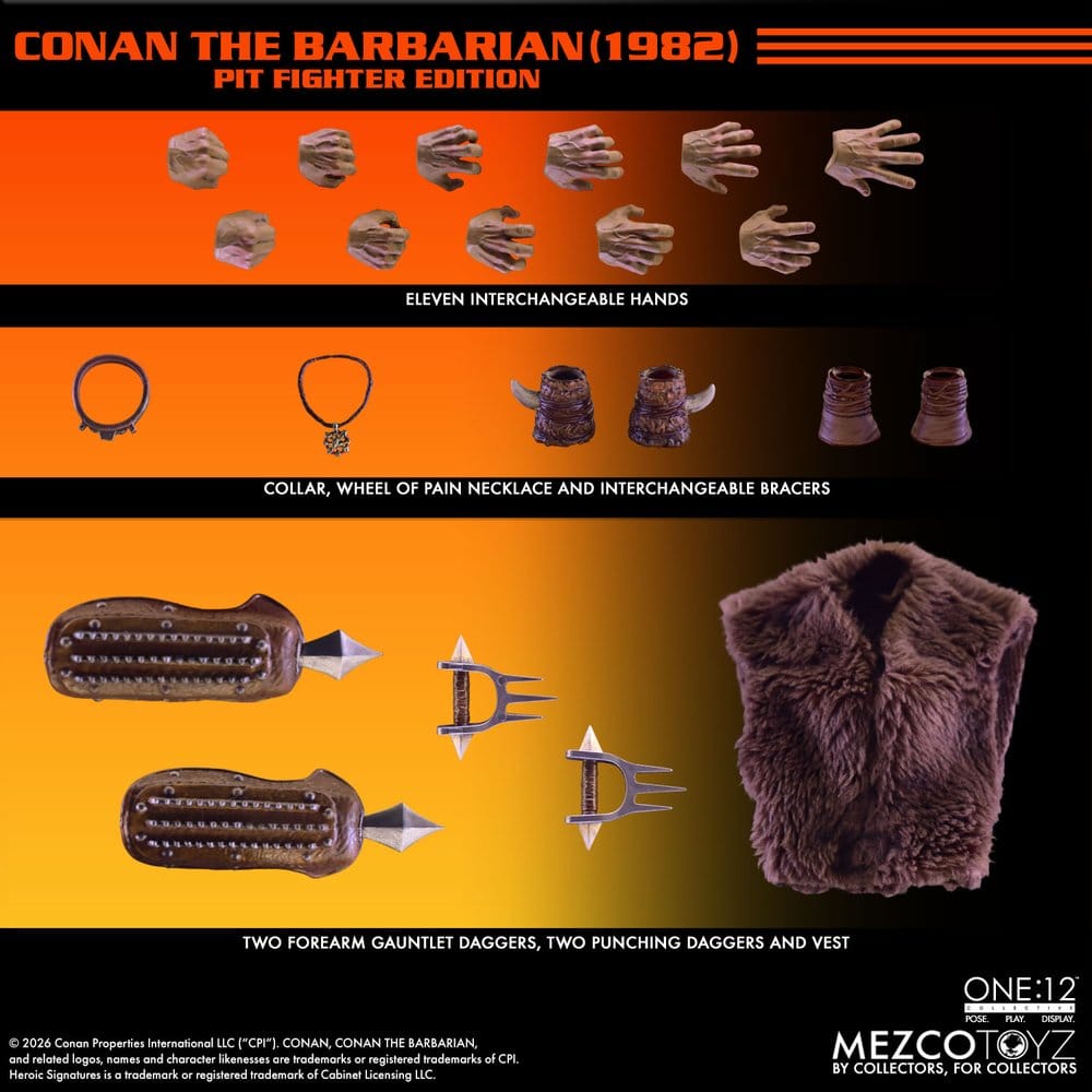 Conan le Barbare One:12 Collective figurine 1/12 Conan (Pit Fighter Edition) 16 cm