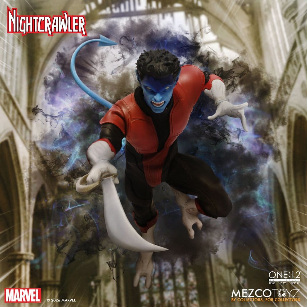 Marvel X-Men One:12 Collective figurine 1/12 Nightcrawler 16 cm