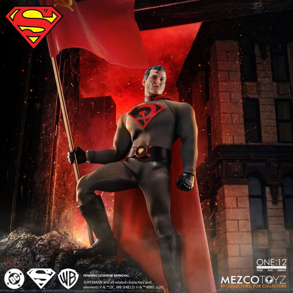 DC Comics One:12 Collective figurine 1/12 Superman: Red Son 17 cm
