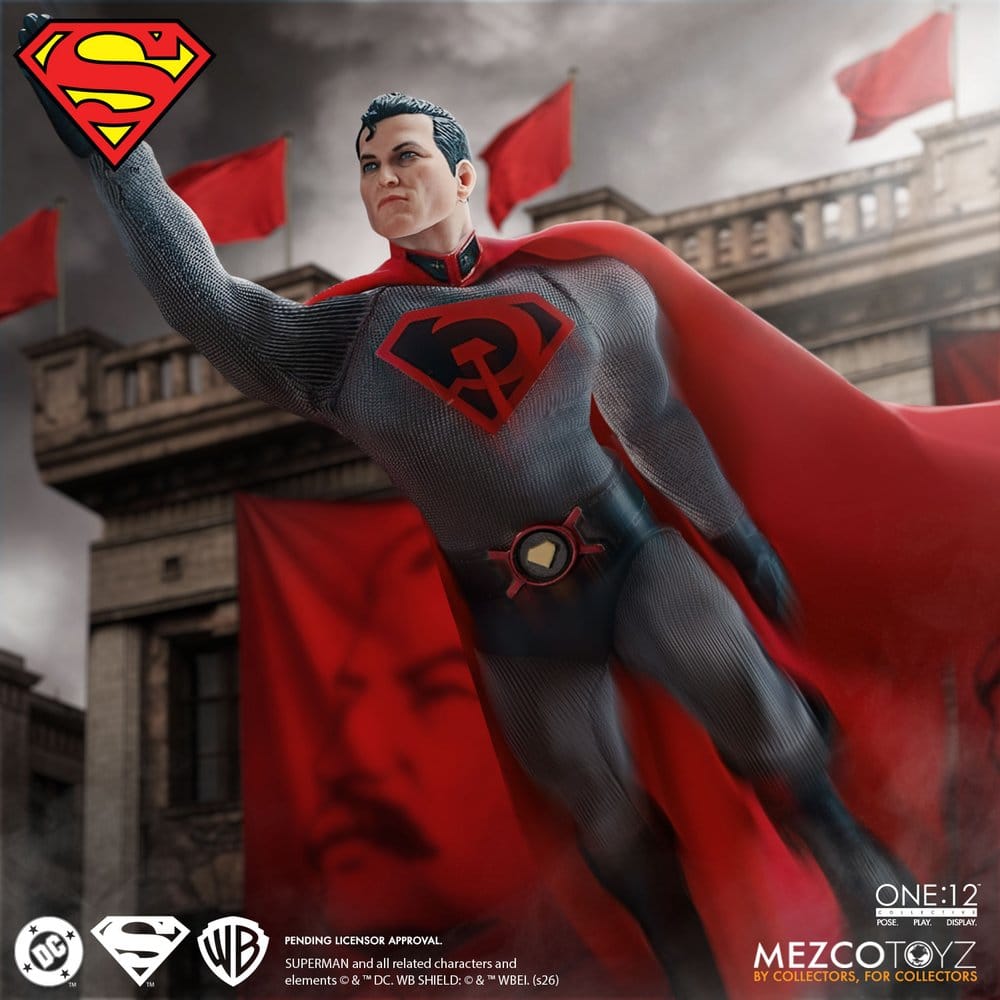DC Comics One:12 Collective figurine 1/12 Superman: Red Son 17 cm