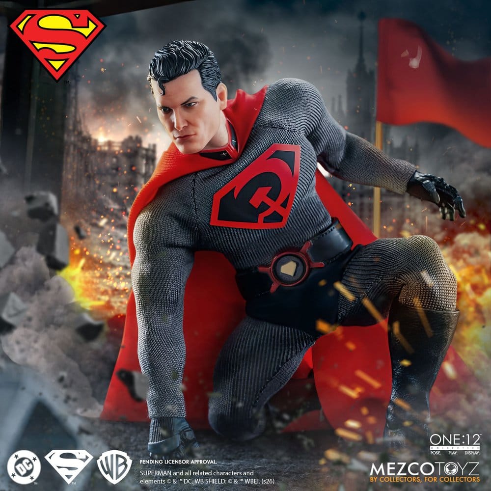 DC Comics One:12 Collective figurine 1/12 Superman: Red Son 17 cm