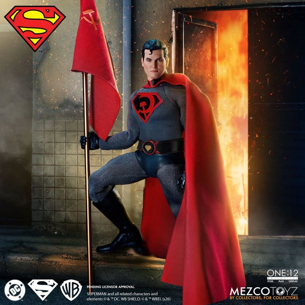 DC Comics One:12 Collective figurine 1/12 Superman: Red Son 17 cm
