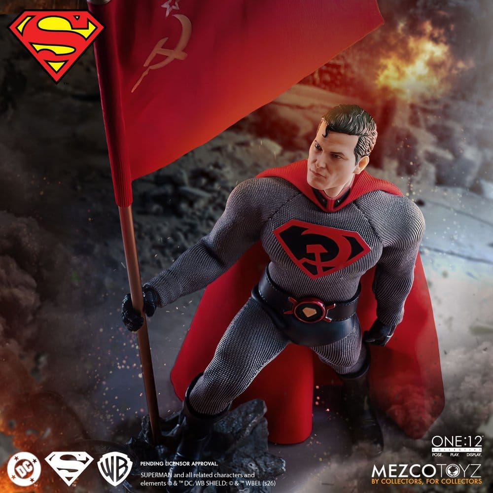 DC Comics One:12 Collective figurine 1/12 Superman: Red Son 17 cm