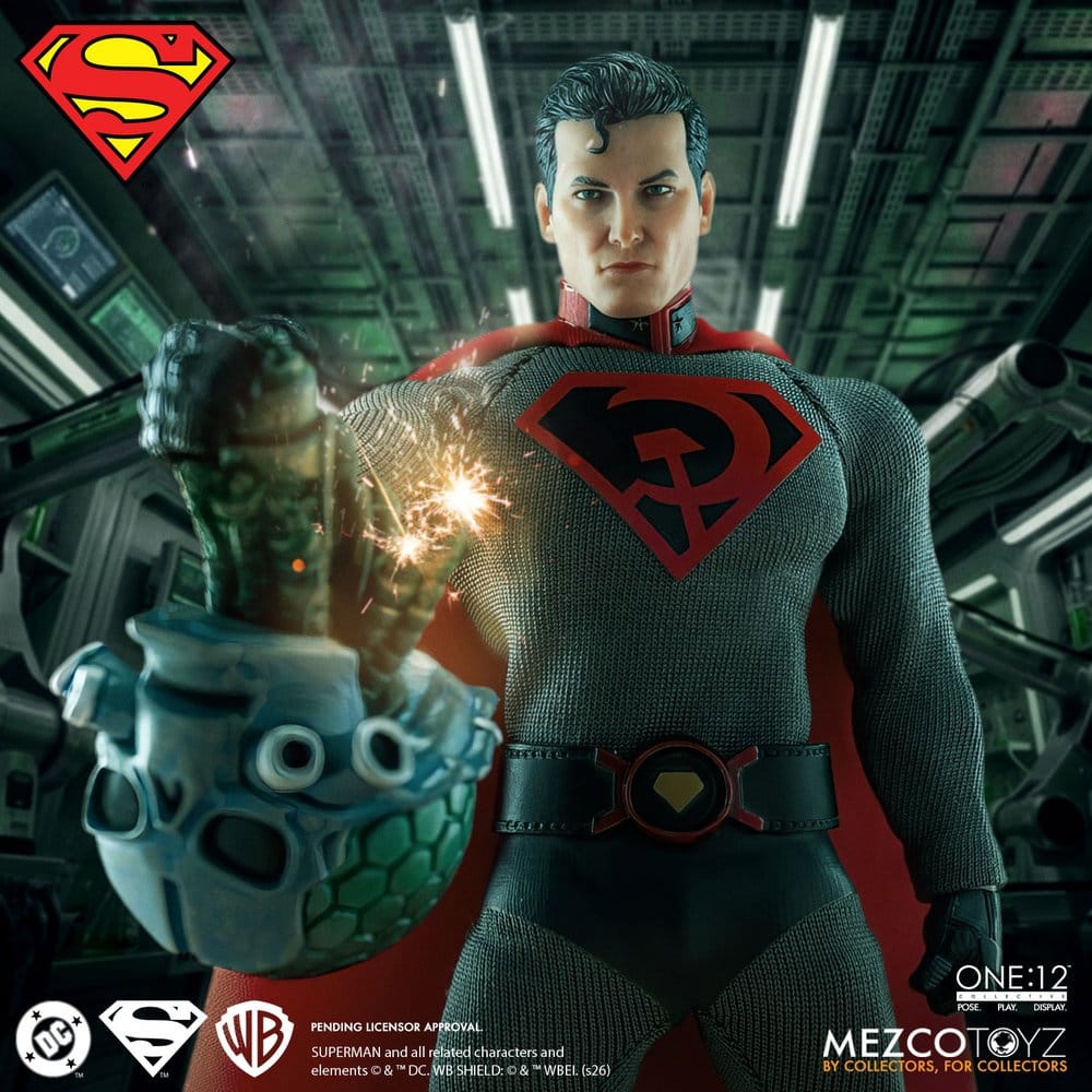 DC Comics One:12 Collective figurine 1/12 Superman: Red Son 17 cm