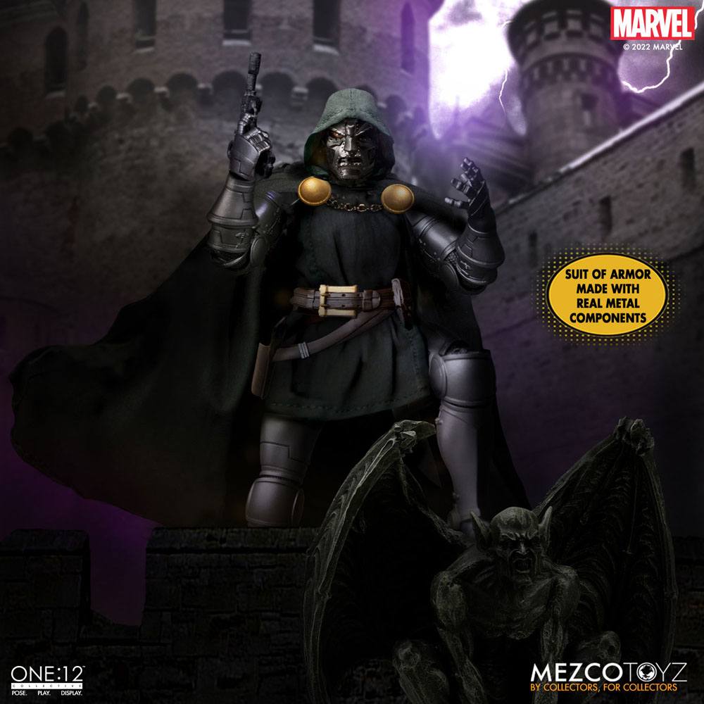 Marvel figurine 1/12 Doctor Doom 17 cm