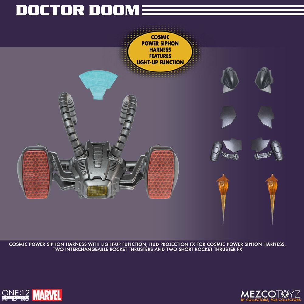 Marvel figurine 1/12 Doctor Doom 17 cm