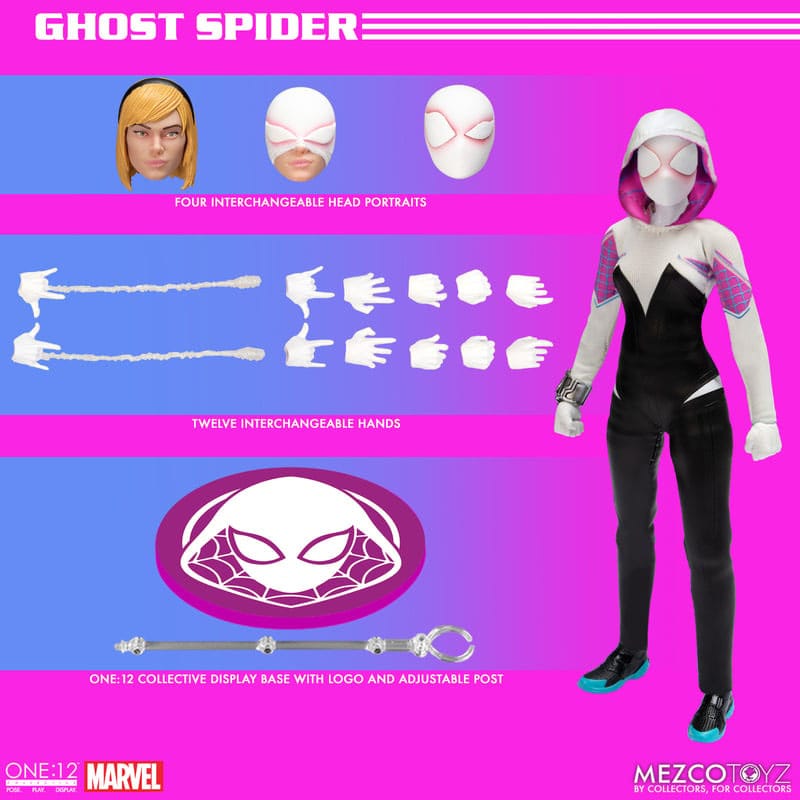 Marvel figurine 1/12 Ghost-Spider from Earth-65 16 cm