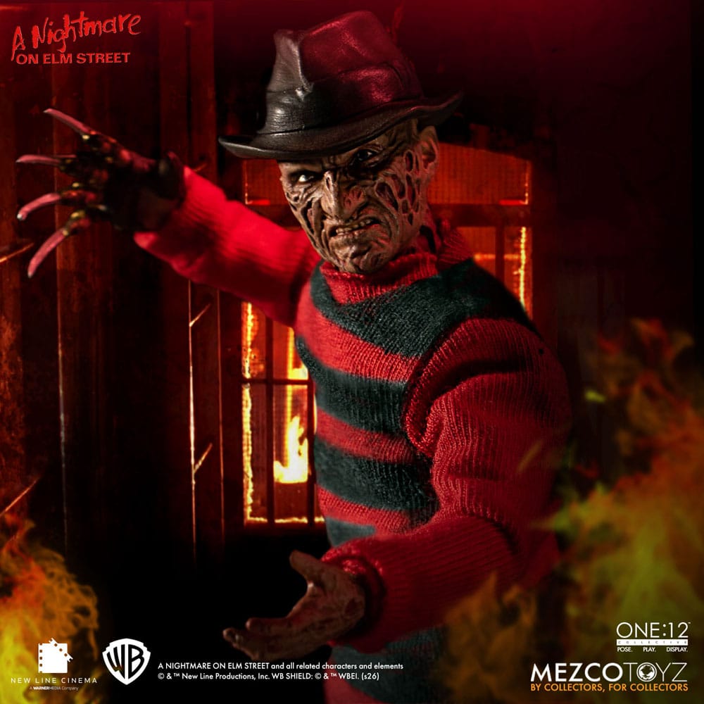 Les Griffes de la nuit figurine 1/12 Freddy Krueger 17 cm