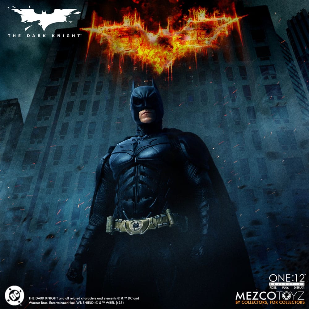 The Dark Knight : Le Chevalier noir figurine 1/12 Batman 17 cm