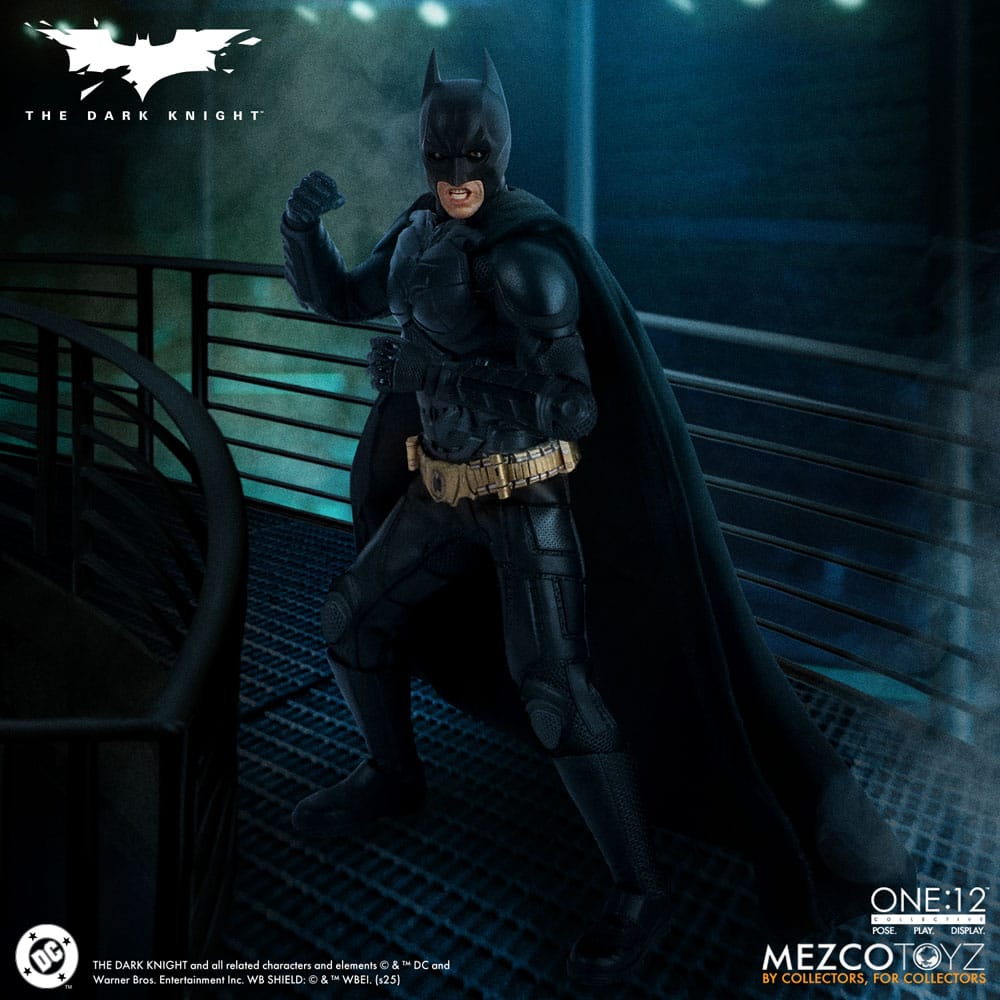 The Dark Knight : Le Chevalier noir figurine 1/12 Batman 17 cm