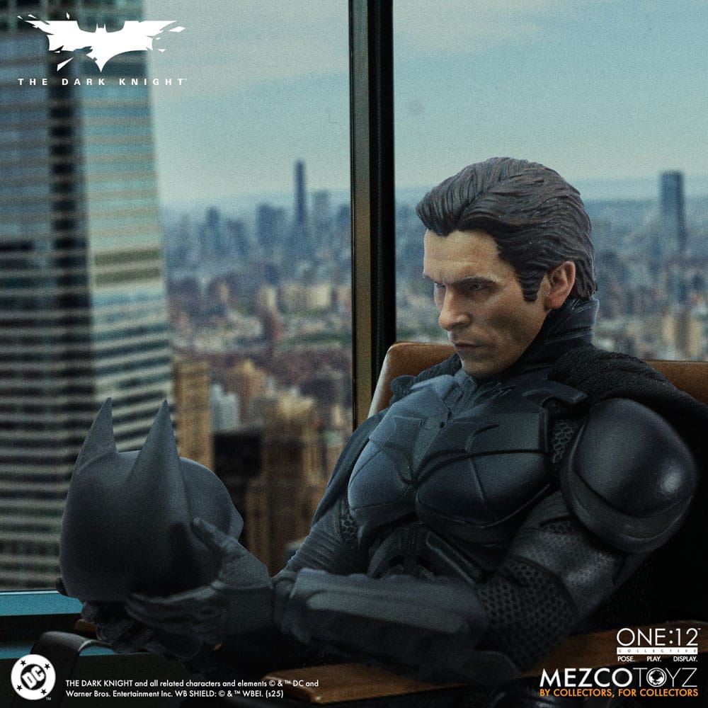The Dark Knight : Le Chevalier noir figurine 1/12 Batman 17 cm