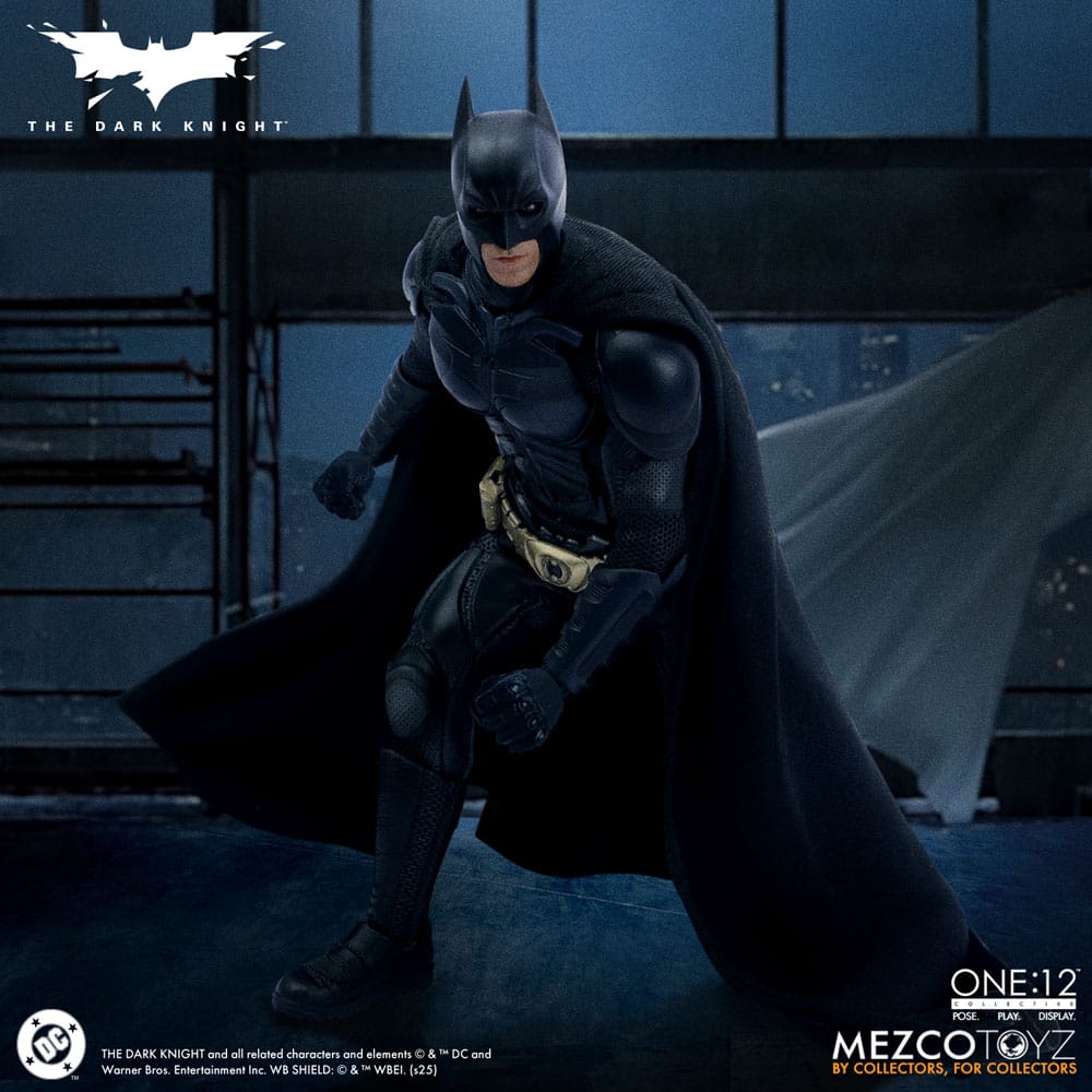 The Dark Knight : Le Chevalier noir figurine 1/12 Batman 17 cm