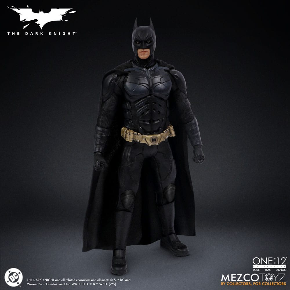 The Dark Knight : Le Chevalier noir figurine 1/12 Batman 17 cm