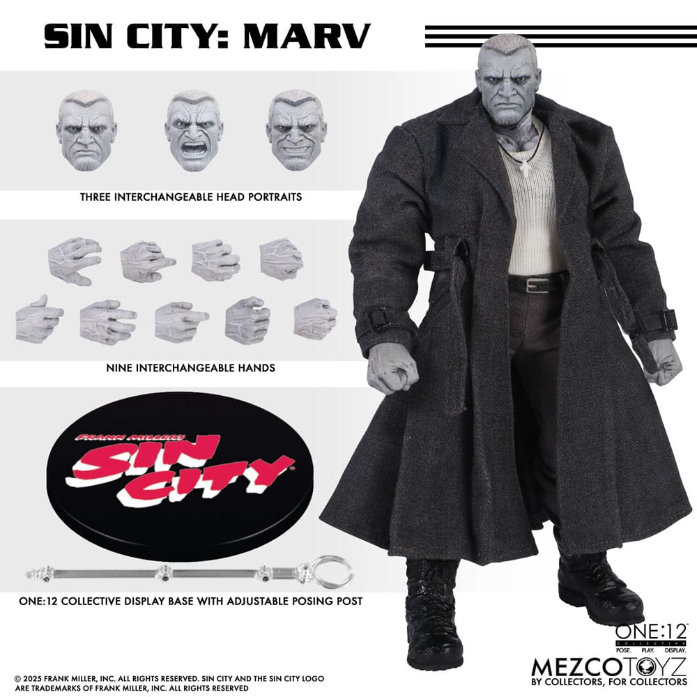 Sin City figurine 1/12 Marv 17 cm