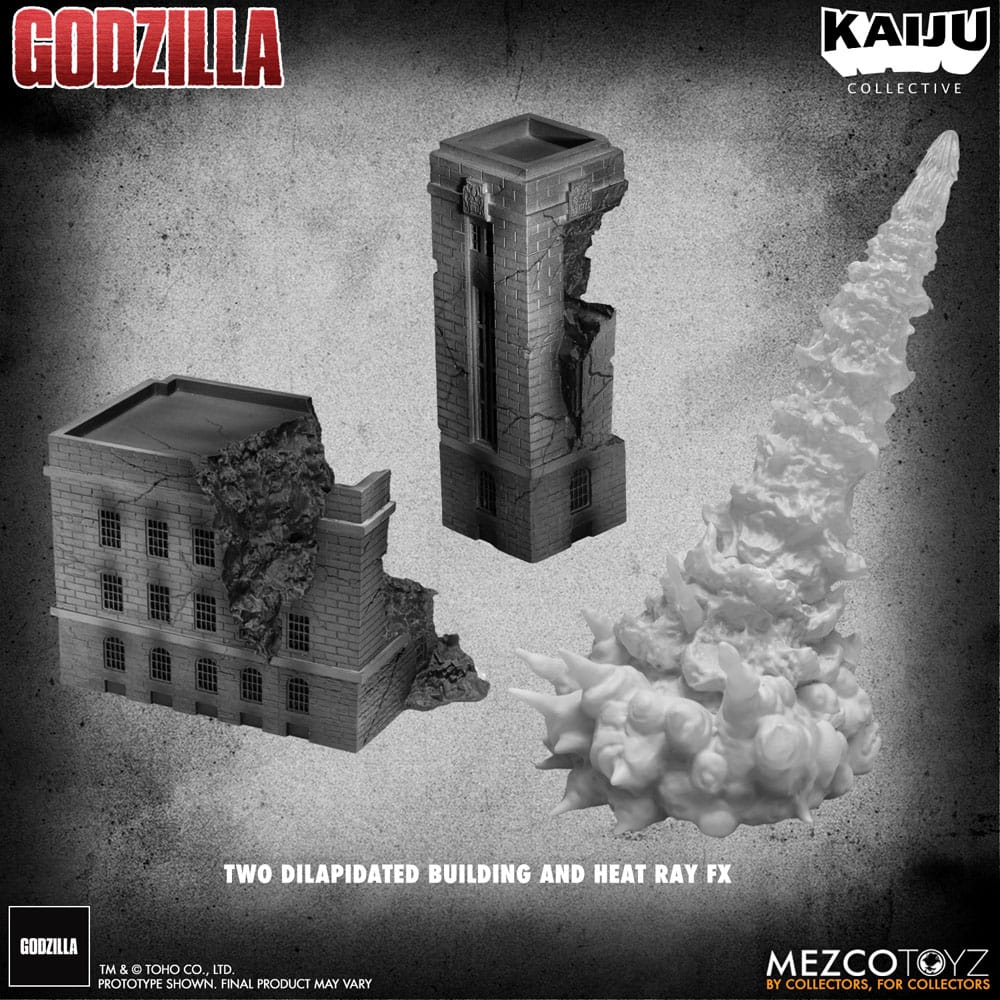 Godzilla (1954) figurine Kaiju Collective Godzilla - Black & White Edition 20 cm