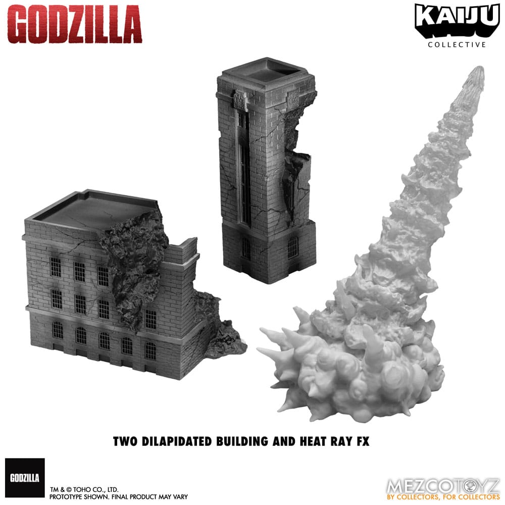 Godzilla (1954) figurine Kaiju Collective Godzilla - Black & White Edition 20 cm