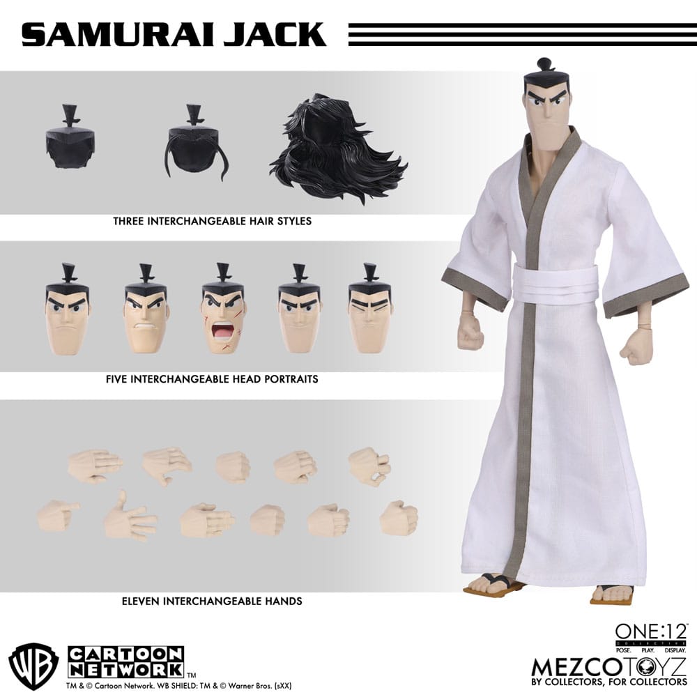 Samurai Jack figurine 1/12 Samurai Jack 17 cm