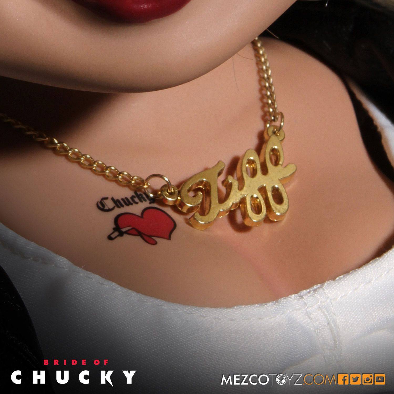 La Fiancée de Chucky poupée parlante Tiffany 38 cm