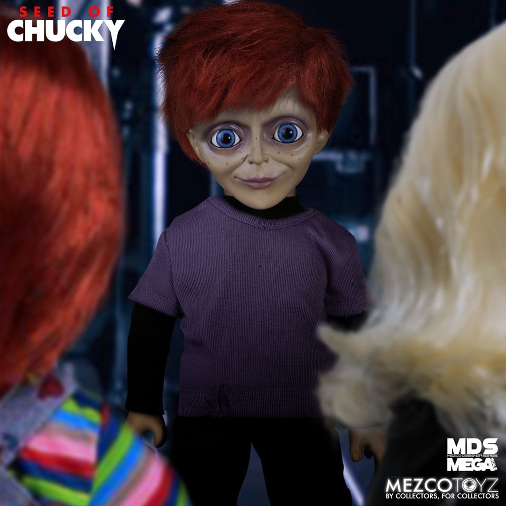 Chucky Jeu d´enfant poupée MDS Mega Scale Glen with Sound 38 cm