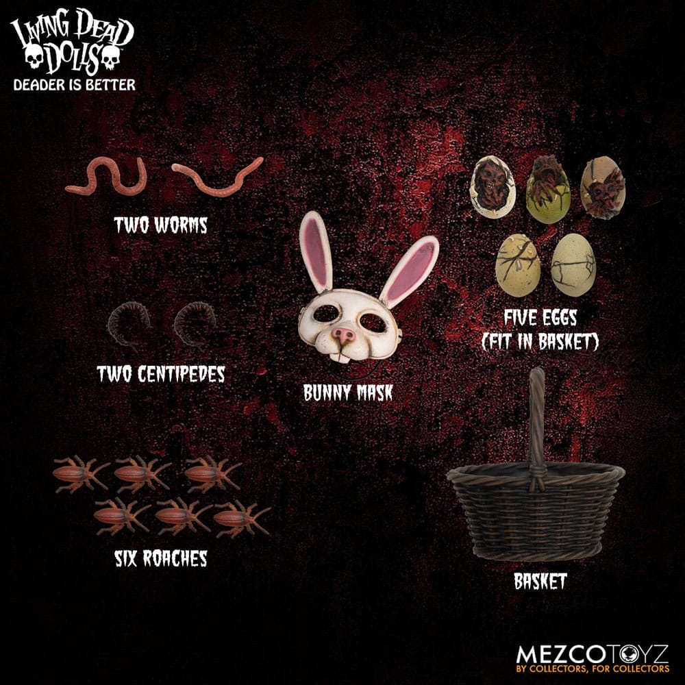 Living Dead Dolls poupée Eggzorcist 25 cm
