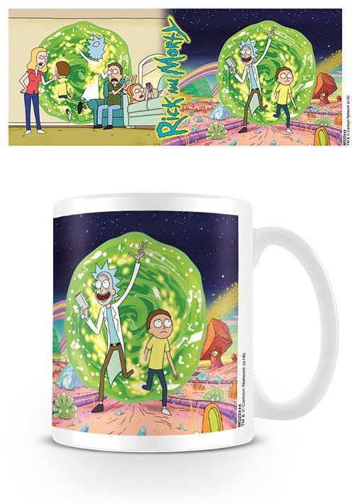 Rick et Morty mug Portal